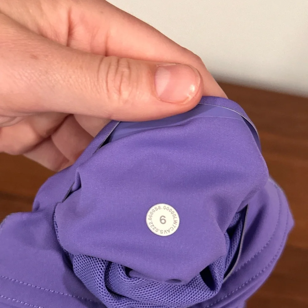 Lululemon Athletica Base Pace High Rise Shorts 6” Charged Indigo - Picture 4 of 5